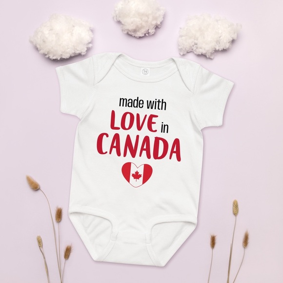 🇨🇦 Bodysuit Made with Love in Canada - Custom Design - Picture 1 of 4